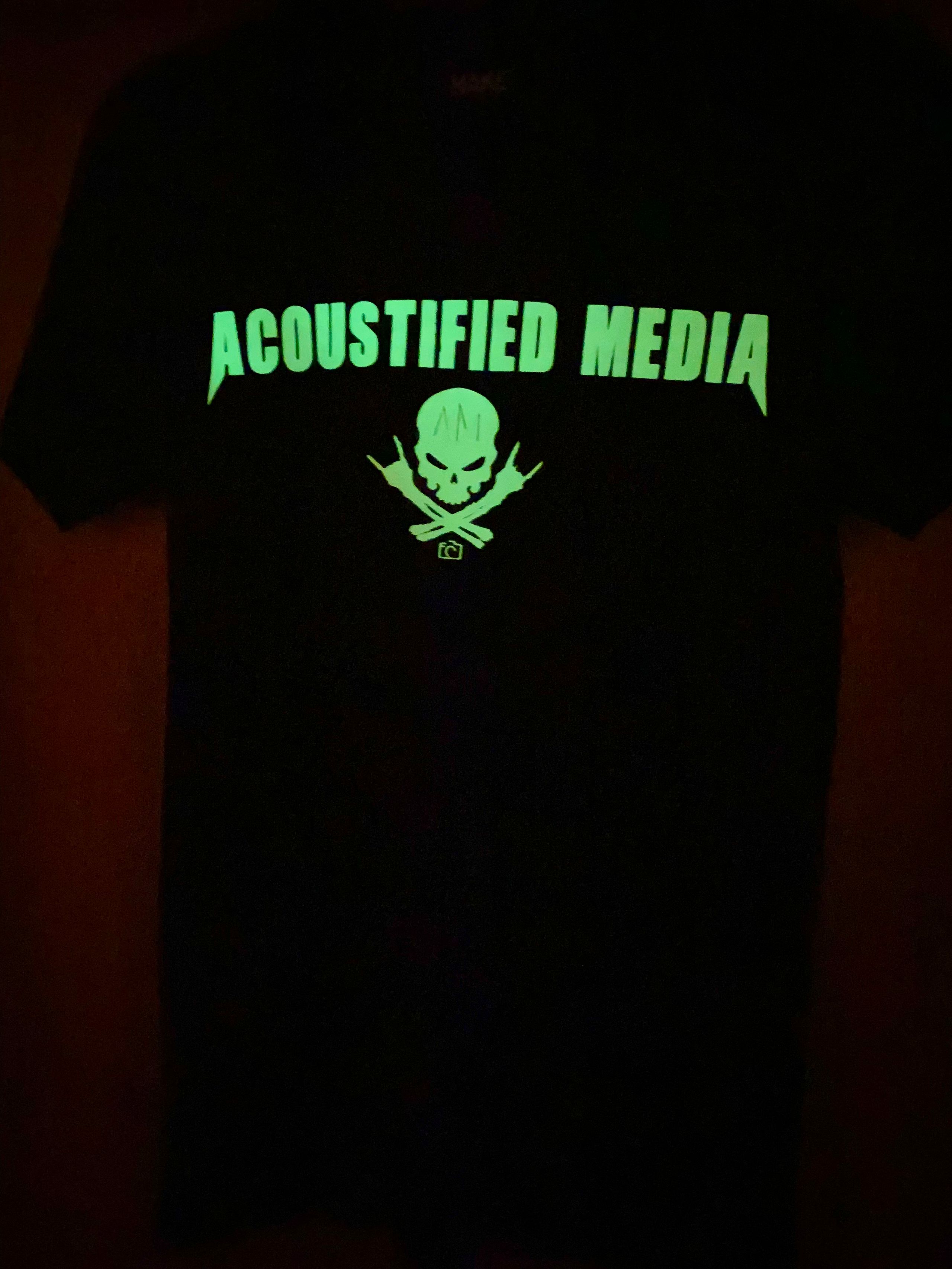 Glow-In-The-Dark Acoustified Media T-Shirt