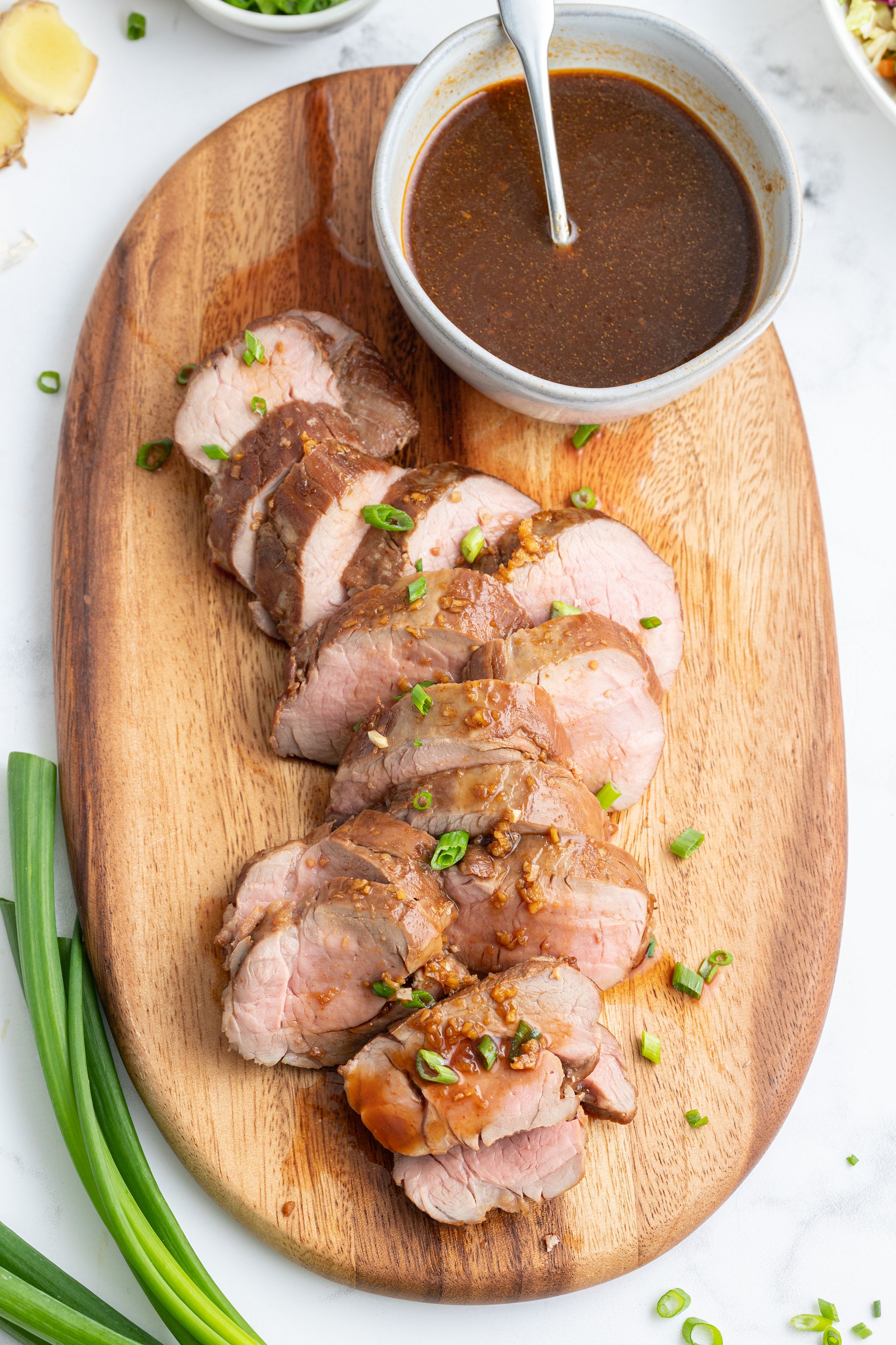 Exclusive Recipe Roasted Pork Tenderloin with Asian Marinade