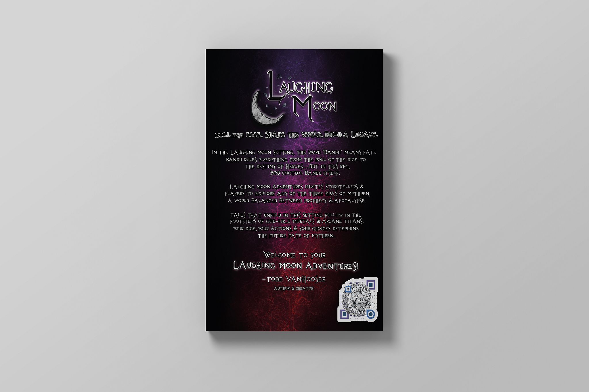 Laughing Moon Adventures Official RPG Game Book