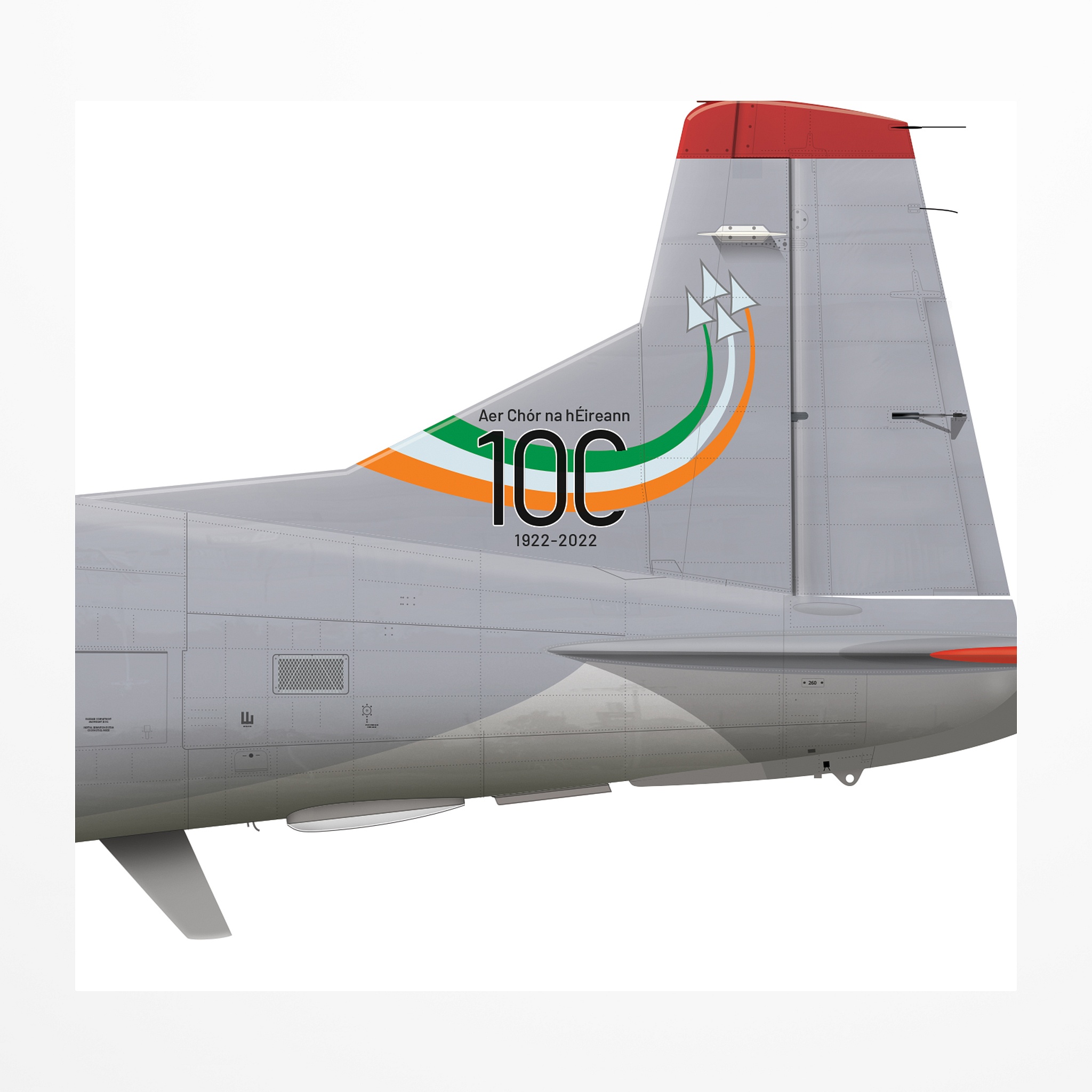 PC-9M "260",  100 Year Anniversary, Irish Air Corps