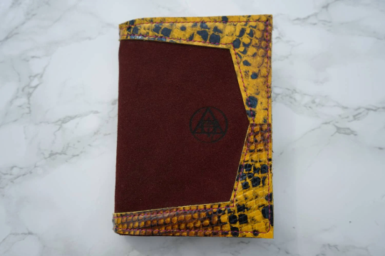 Sketchbook Wallet / Traveler's Notebook "'Bordeaux Dune'"