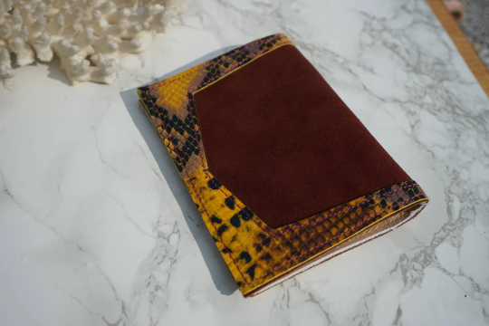 Sketchbook Wallet / Traveler's Notebook "'Bordeaux Dune'"