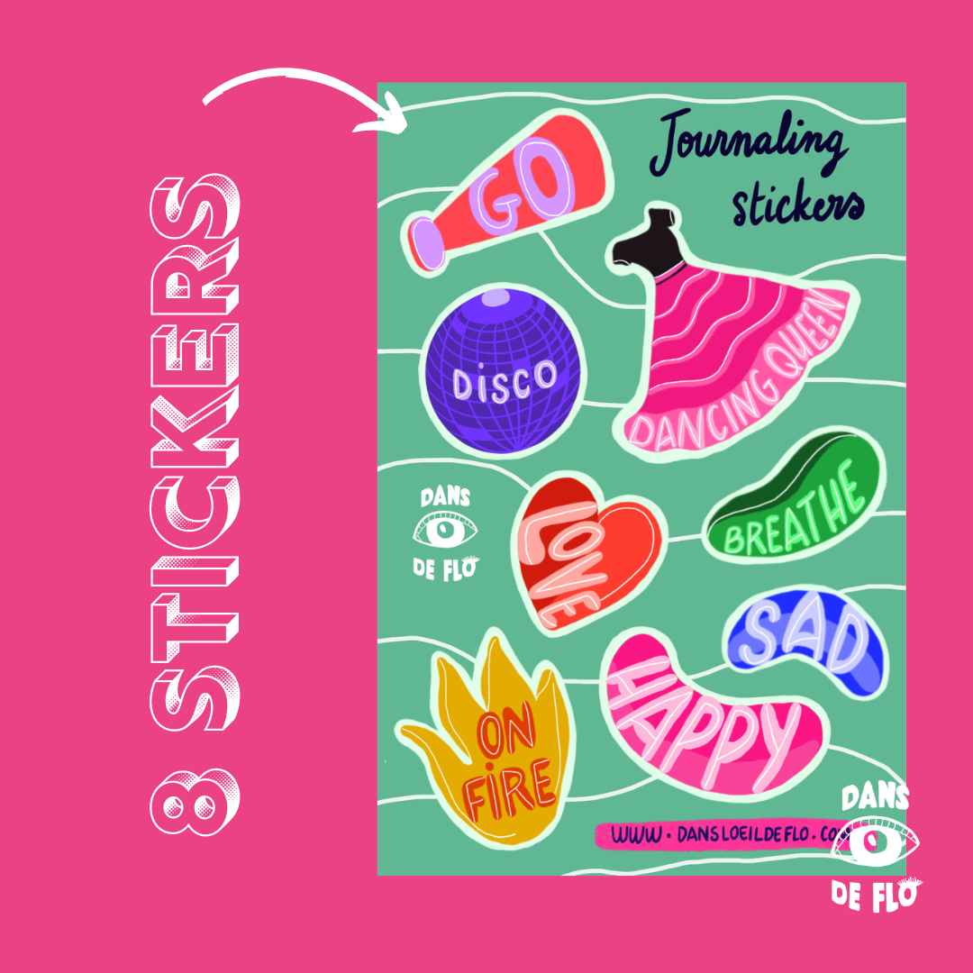 Journaling Stickers. Magic is the air.