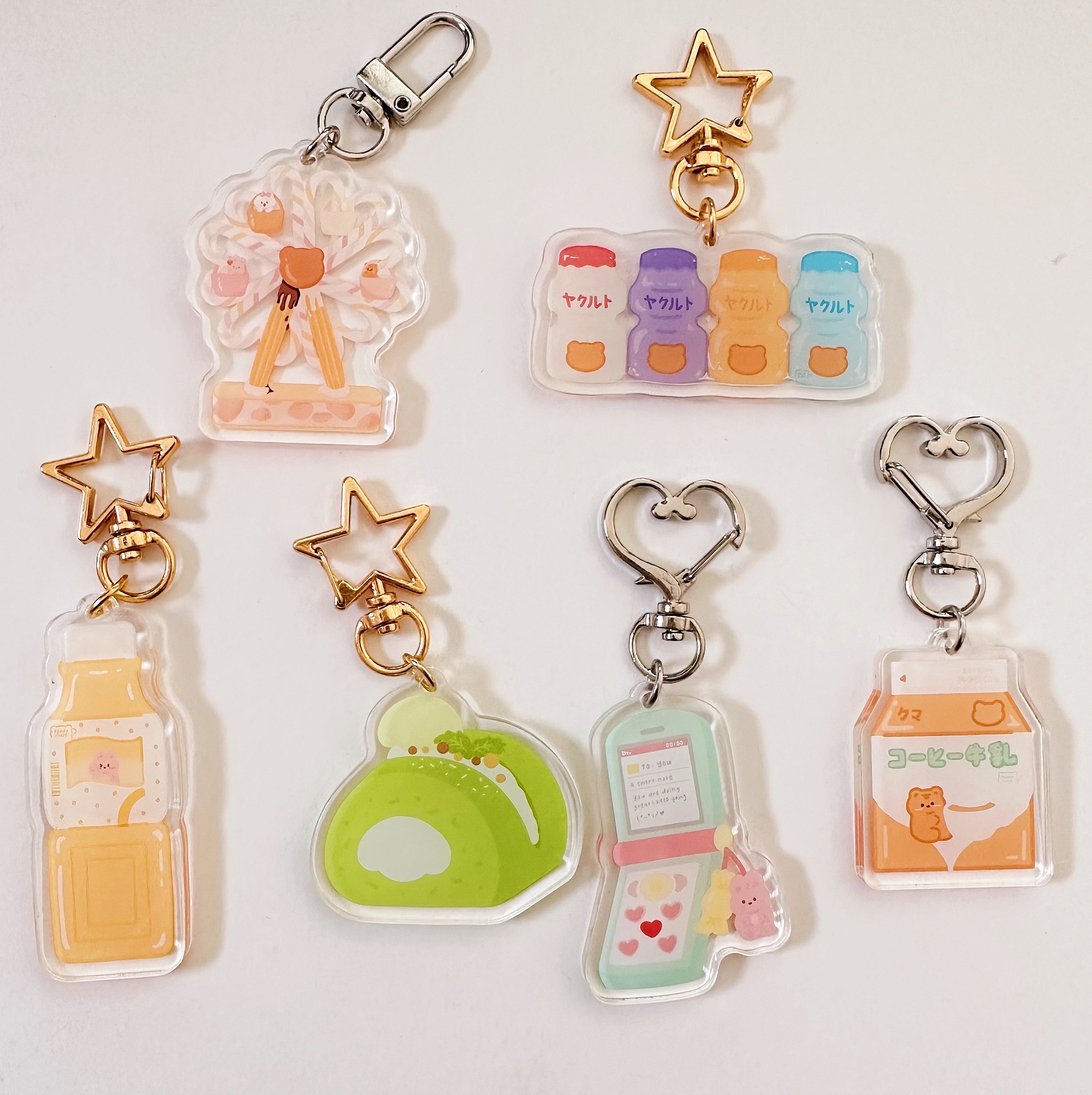 Ferris Wheel Acrylic Keychain