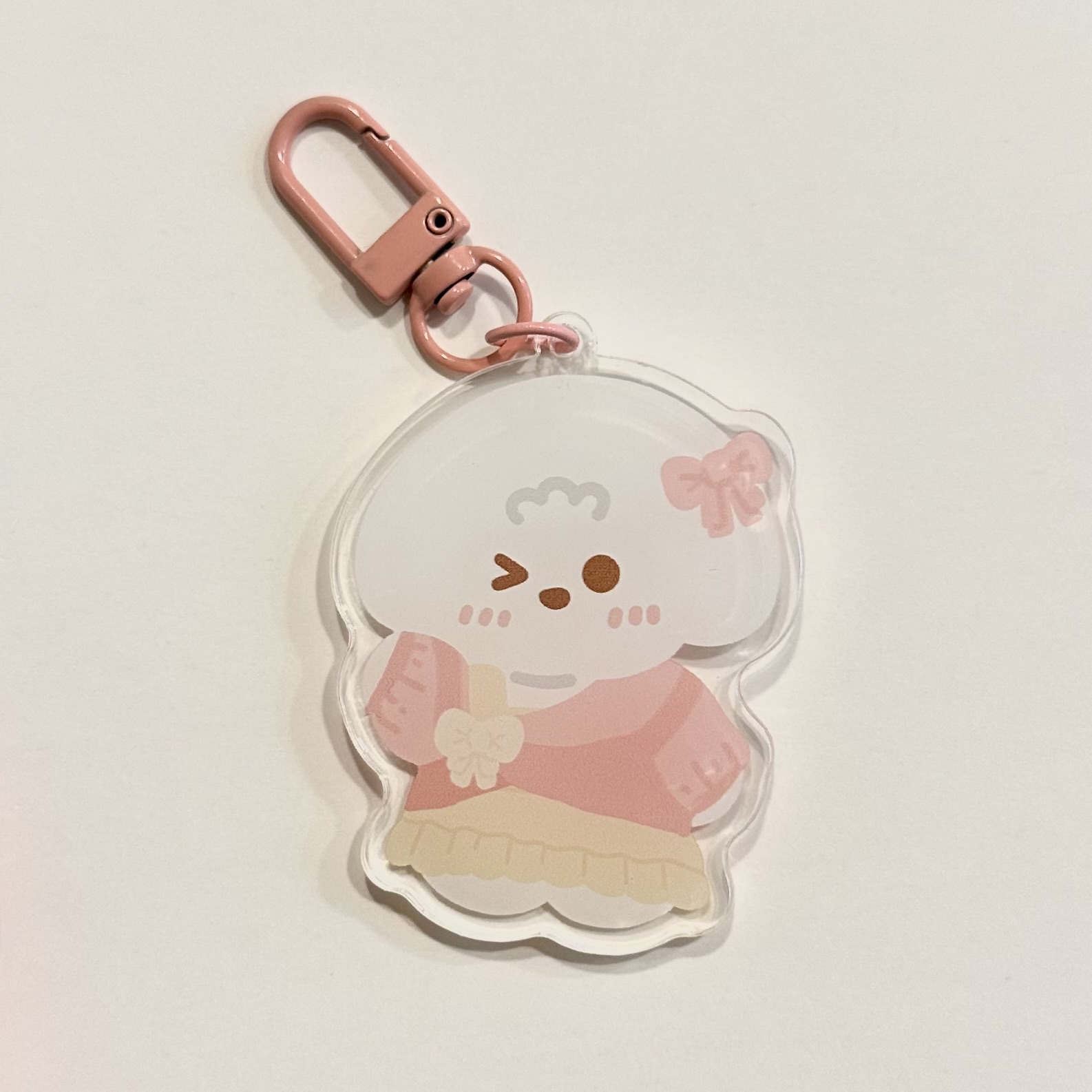 Frosting Character Acrylic Keychain