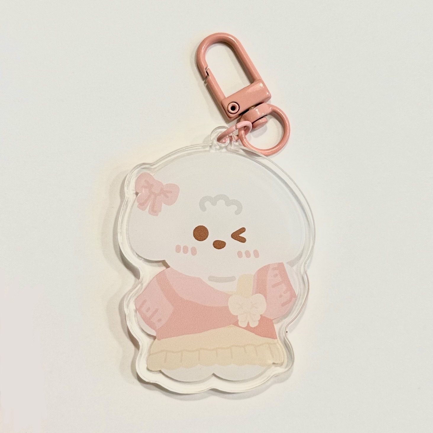 Frosting Character Acrylic Keychain