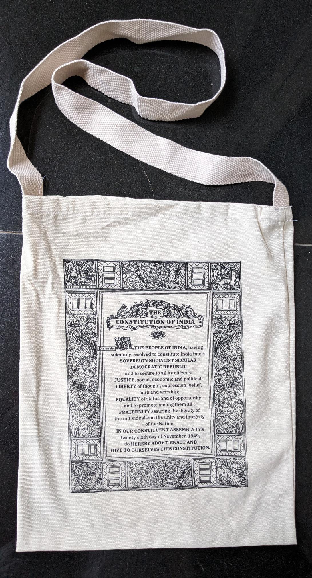 Preamble Tote Bag - Canvas HSN 42022220