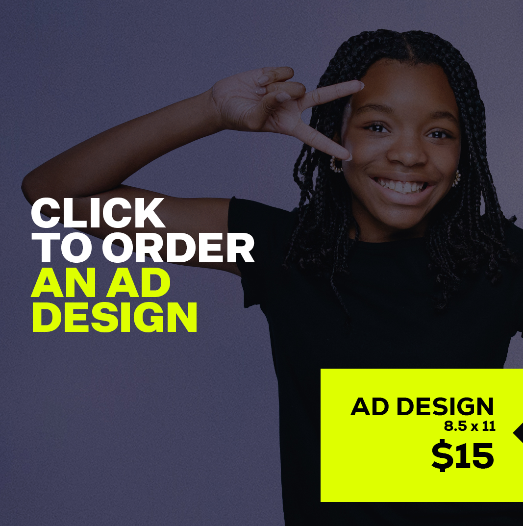 Playbill AD DESIGN (Full Page 8.5 x 11)