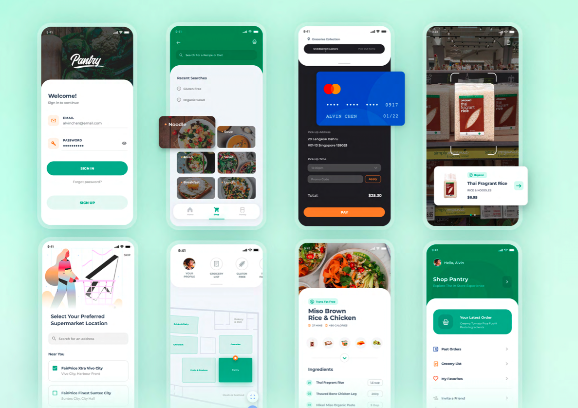 Pantry iOS App Himaad Riaz