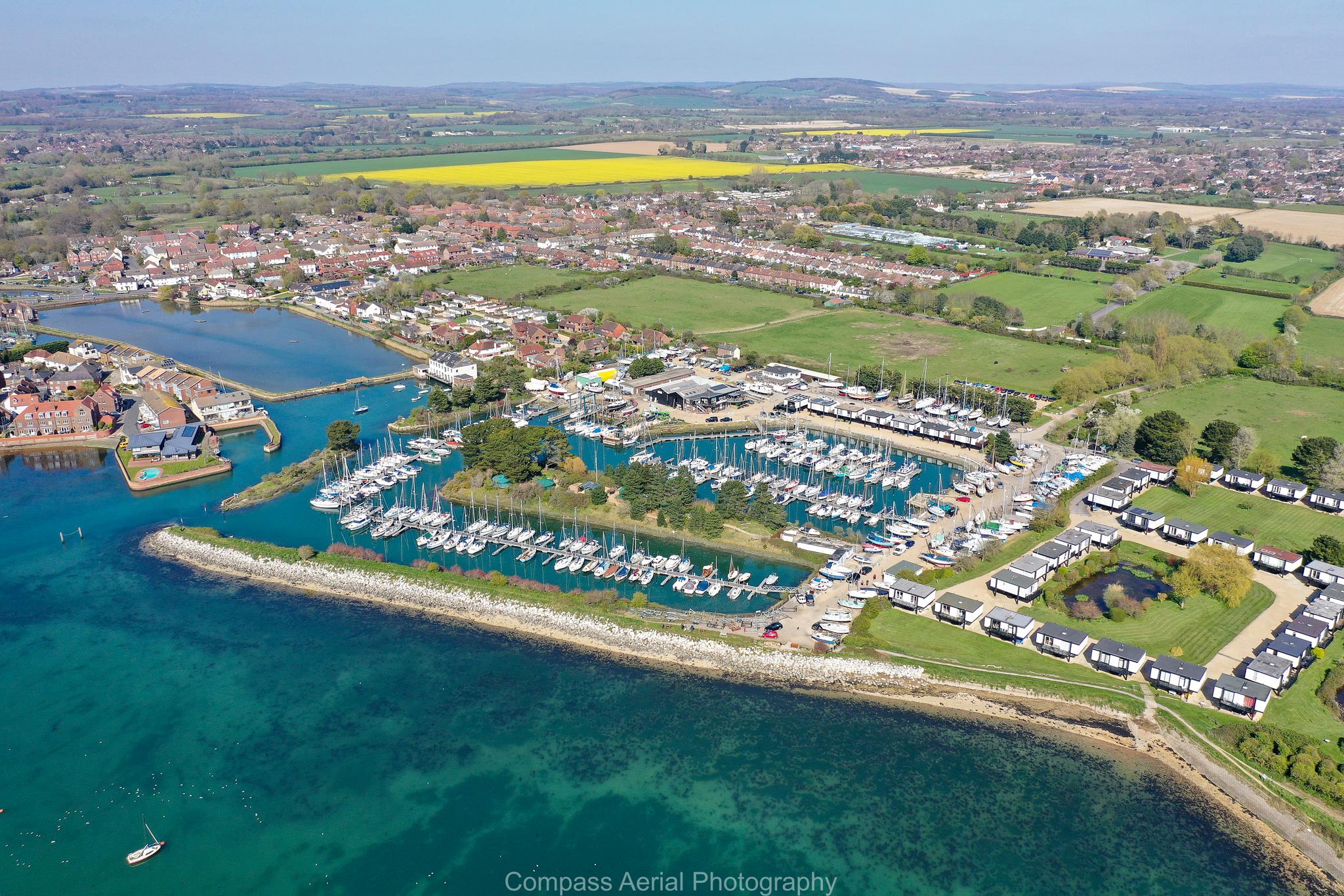 Aerial Photos available to buy or licence of Emsworth