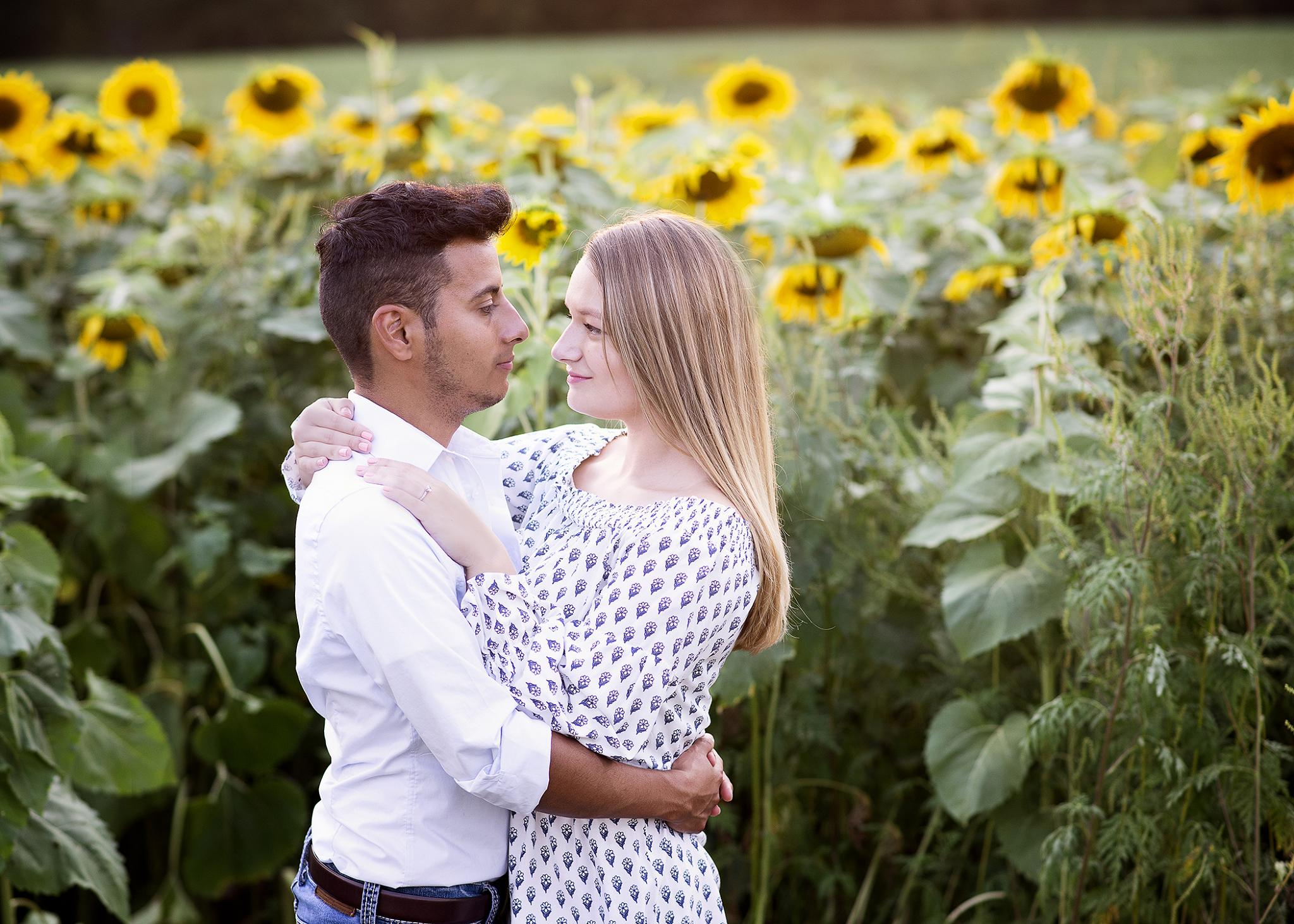 Sam & Samantha | Late Summer Engagement Session | The Green in Canfield | Mill Creek MetroParks Farm