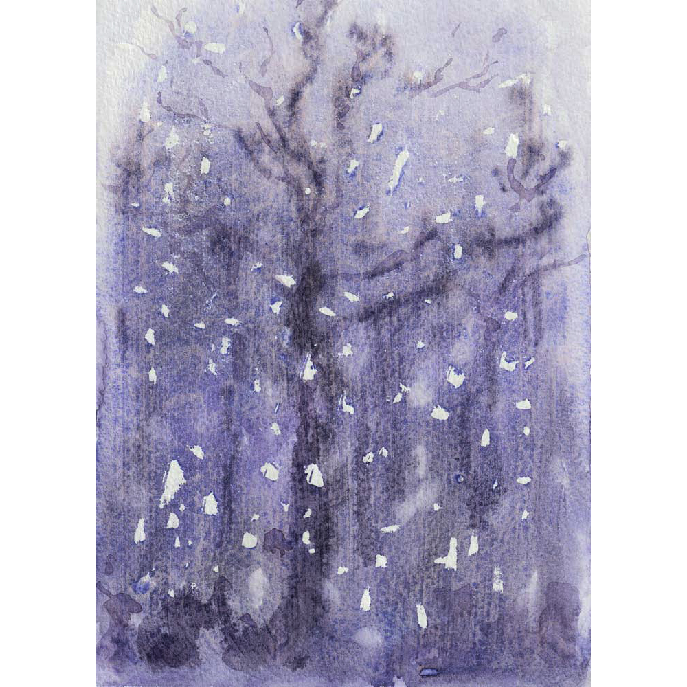 Tree Through Snow Storm, Dover's Hill, 2020