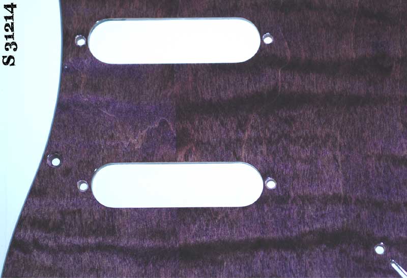 Modern Strat Purple Figured Maple 214
