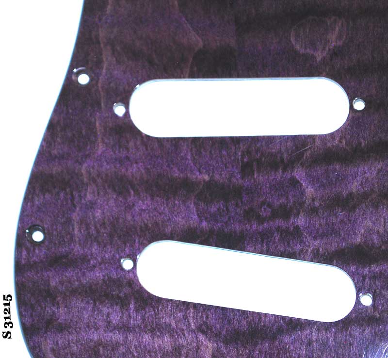 Modern Strat Purple Figured Maple 215