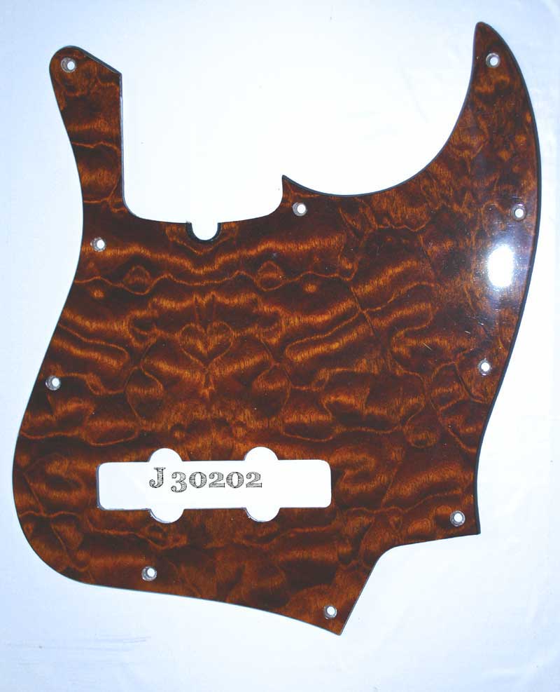 Jazz Bass Mahogany Quilted Maple 202