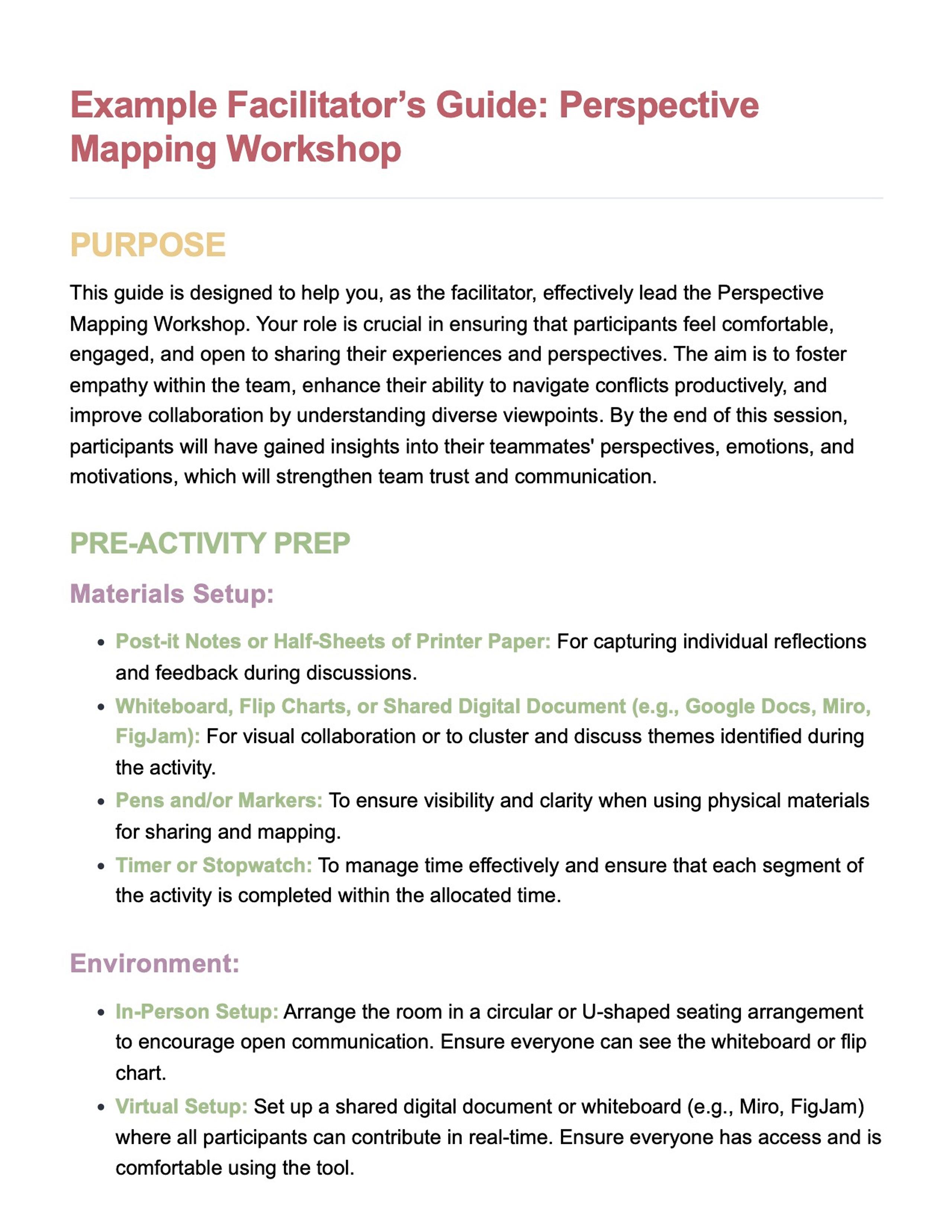 Expectation Mapping: Align Values and Goals | Team Building Activity + Free Bonus