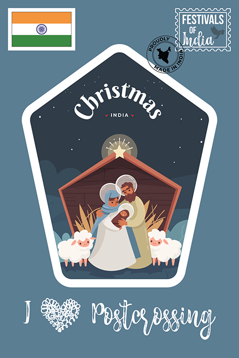 CHRISTMAS - 12 CARDS