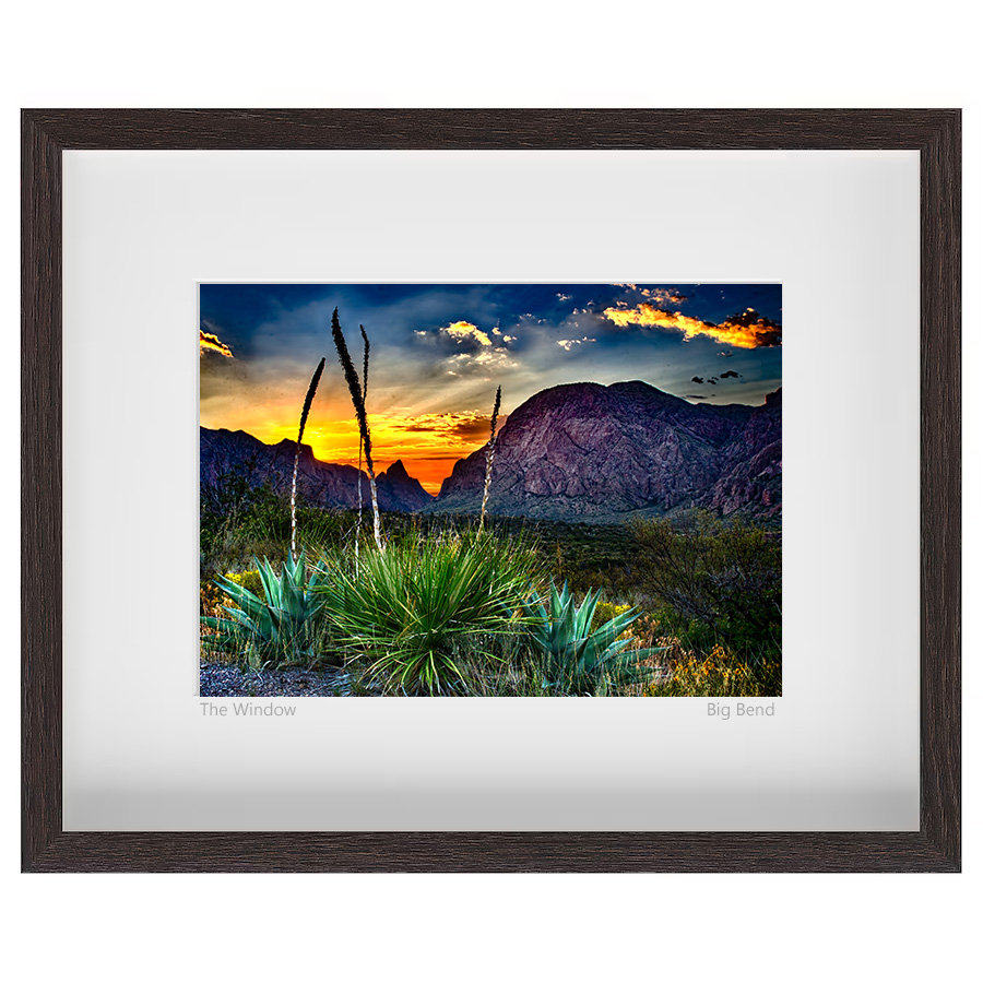 _Window in Chisos Mountains_