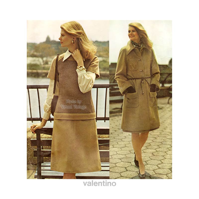 Valentino Fashion Vogue Couturier Design 2759 Womens Clothing Sewing Pattern Bust 38, Uncut