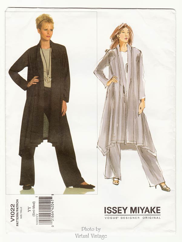 Issey Miyake Vogue Pattern V1022 | Virtual Vintage