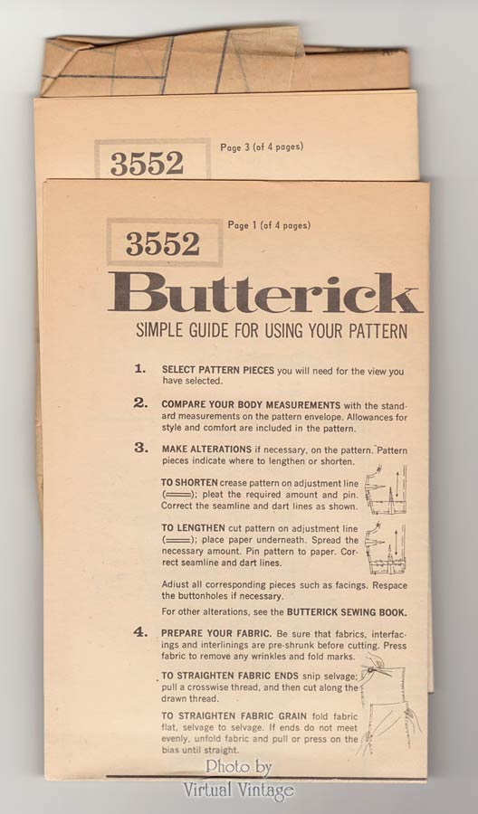 Vintage Jumpsuit Pattern Butterick 3552, Womens Sewing Patterns, Bust 34, Uncut