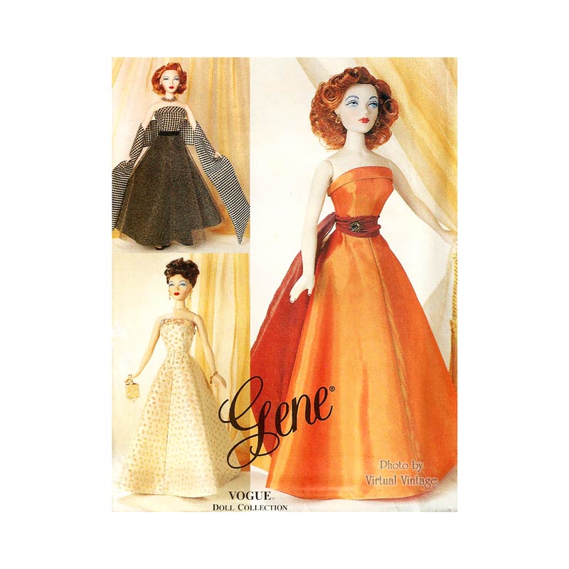Vogue Doll Collection 7381, Gene Doll Pattern Vogue 741, Uncut