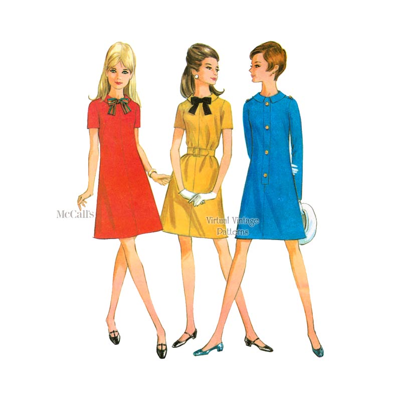 1960's & 70's Sewing Patterns | Virtual Vintage