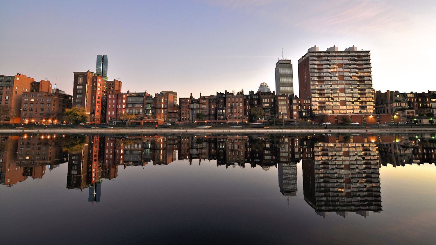 late afternoon reflections (Back Bay)